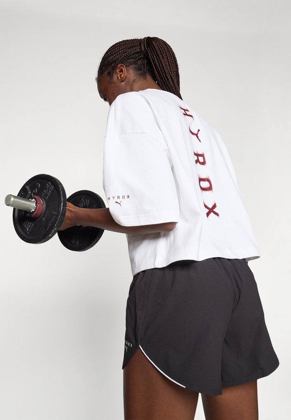 HYROX CROPPED LIFESTYLE TEE - Print T-shirt4