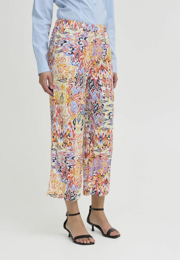 IHMARRAKECH - Trousers - geranium multi ikat aop