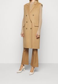 HUGO Strickpullover - light brown