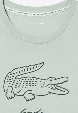 Lacoste, Camiseta estampada - verde claro