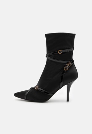 LUCY - High heeled ankle boots - black