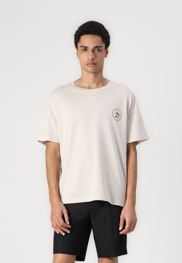 JJDRAGON TEE CREW NECK - Print T-shirt - moonbeam3