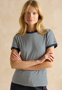 Tom Joule 2 PACK - Trükipildiga T-särk - navy stripe red stripe