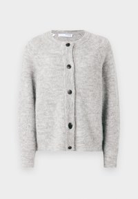 SLFLULU CARDIGAN - Cardigan - light grey melange