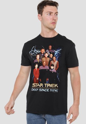 STAR TREK CREW - Print T-shirt - black