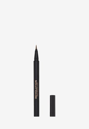 Makeup Revolution REVOLUTION HAIR STROKE BROW PEN LIGHT BROWN - Øjenbrynsblyant - light brown