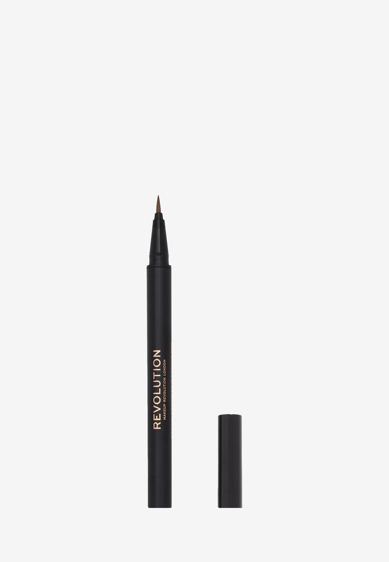 Makeup Revolution - REVOLUTION HAIR STROKE BROW PEN LIGHT BROWN - Eyebrow Pencil - light brown, Forstørre