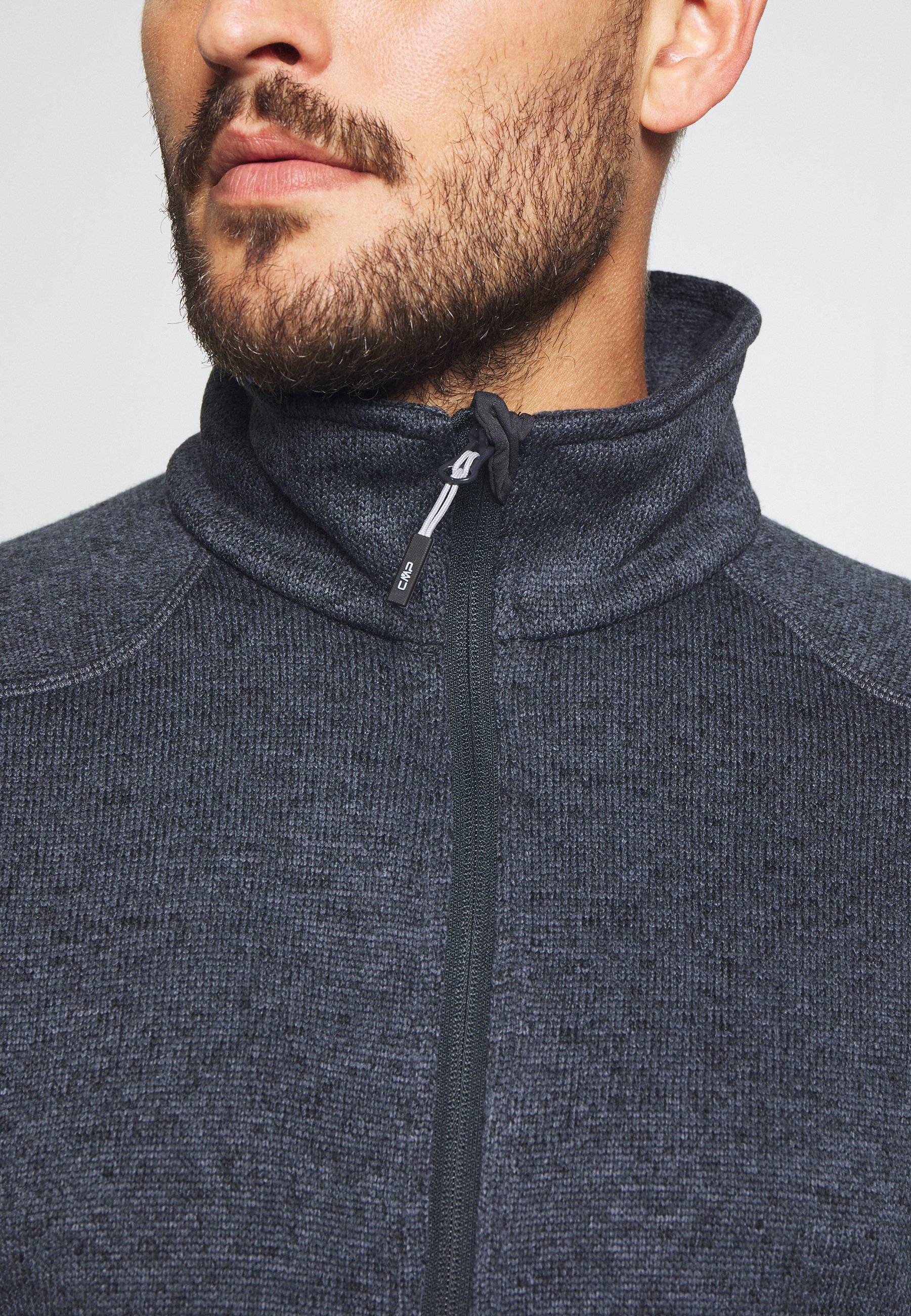 MAN JACKET Fleecejacke asphalt melanheghiaccio MAN JACKET Fleecejacke asphalt melanheghiaccio