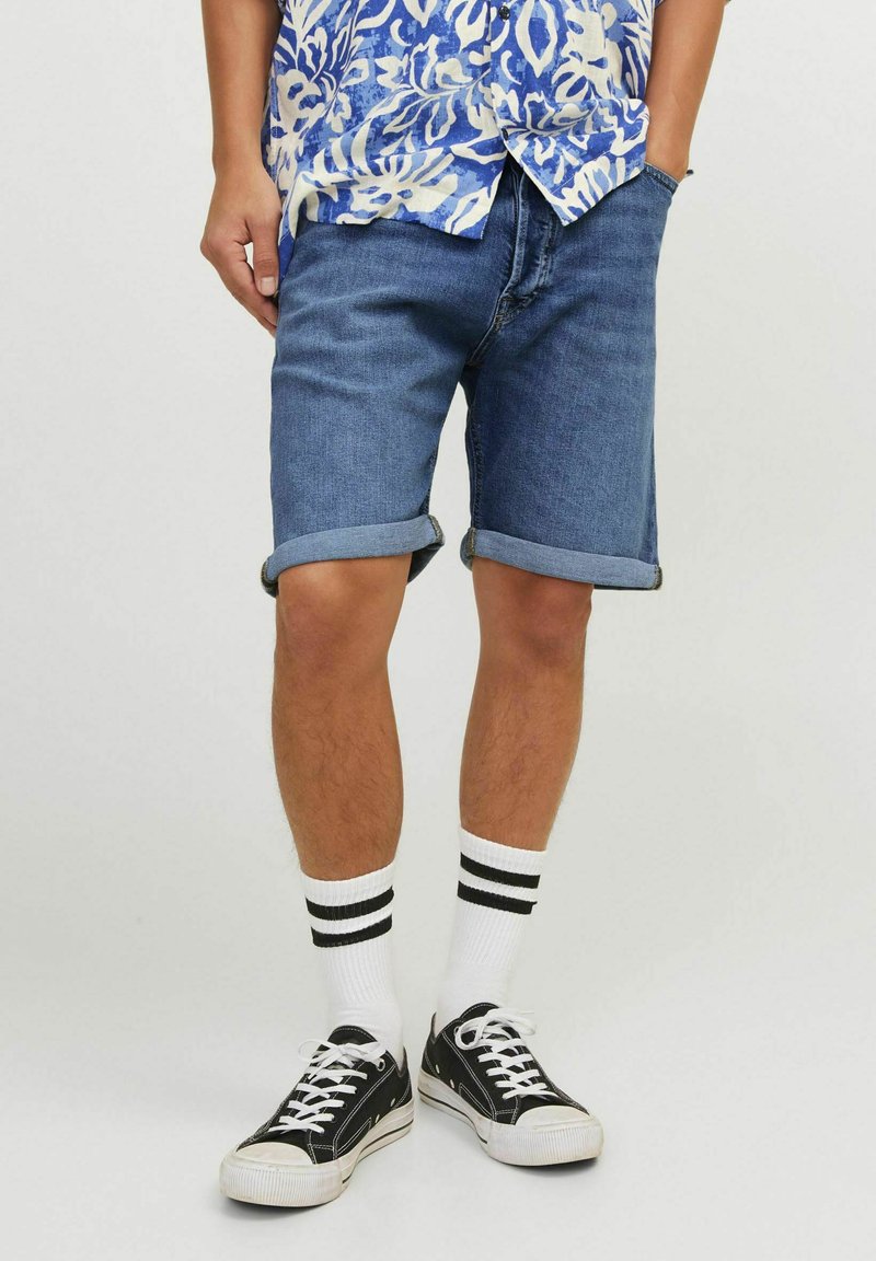 Jack & Jones Chris - Short en jean - blue denim