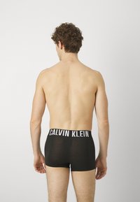 Calvin Klein Underwear TRUNK 3 PACK INTENSE POWER COTTON - Boxerbriefs - black/ocean depths/shadow lime