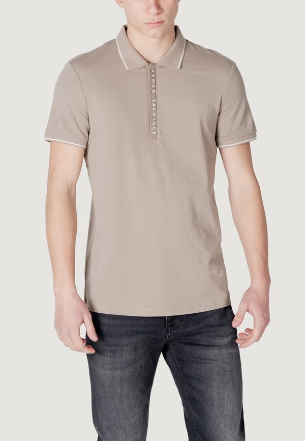 Polo shirt - dark beige4