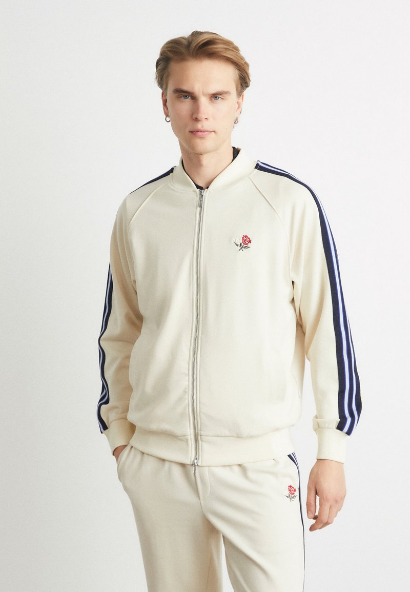 Les Deux STERLING TRACK JACKET - Jakna za treniranje - ivory/blueprint