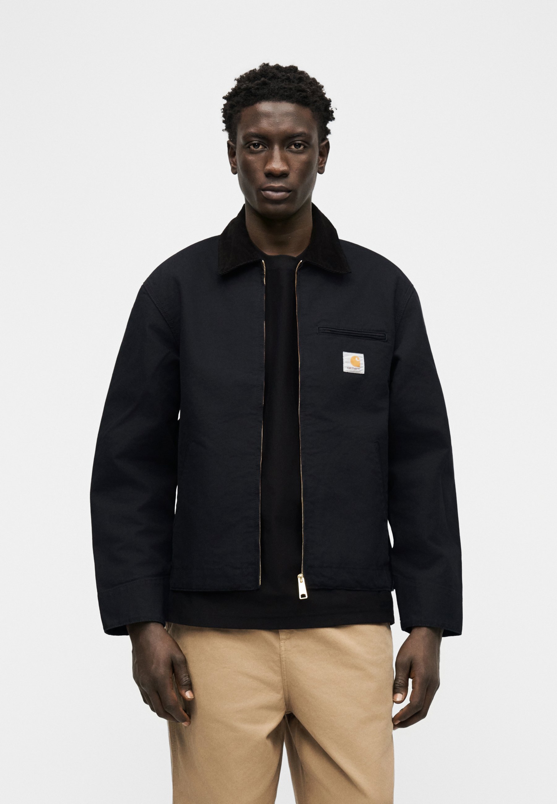 Carhartt WIP DETROIT - Leichte Jacke - black/schwarz - Zalando.ch