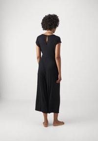 LASCANA OVERALL CULOTTE FRONT TWIST - Paplūdimio reikmuo - schwarz