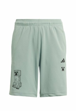 MINECRAFT - Tepláky - silver green