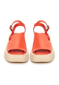 Cesare Gaspari Platform sandals - red