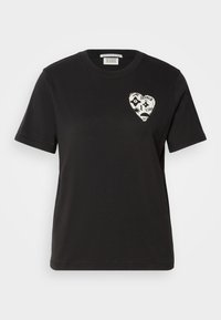 CHEST ARTWORK REGULAR FIT - Print T-shirt - black