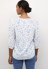 Kaffe KACLAIRE - Bluse - blue turtledove dot print