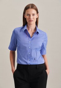 Seidensticker BUSINESS SLIM FIT - Camicia - blau