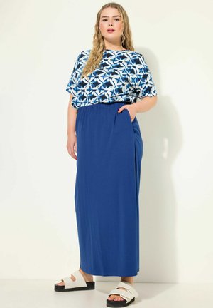 Studio Untold GROSSE GRÖSSEN - Maxi skirt - indigo