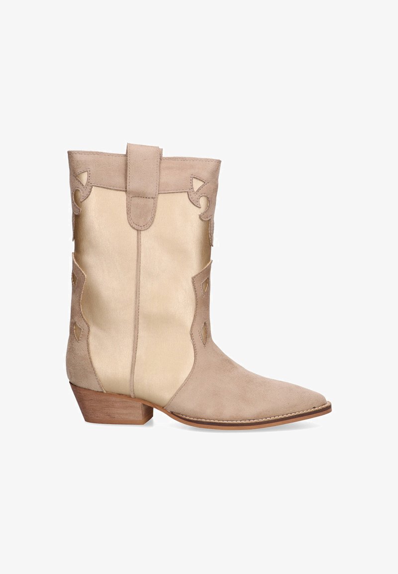 Luna Collection Botas camperas - gold