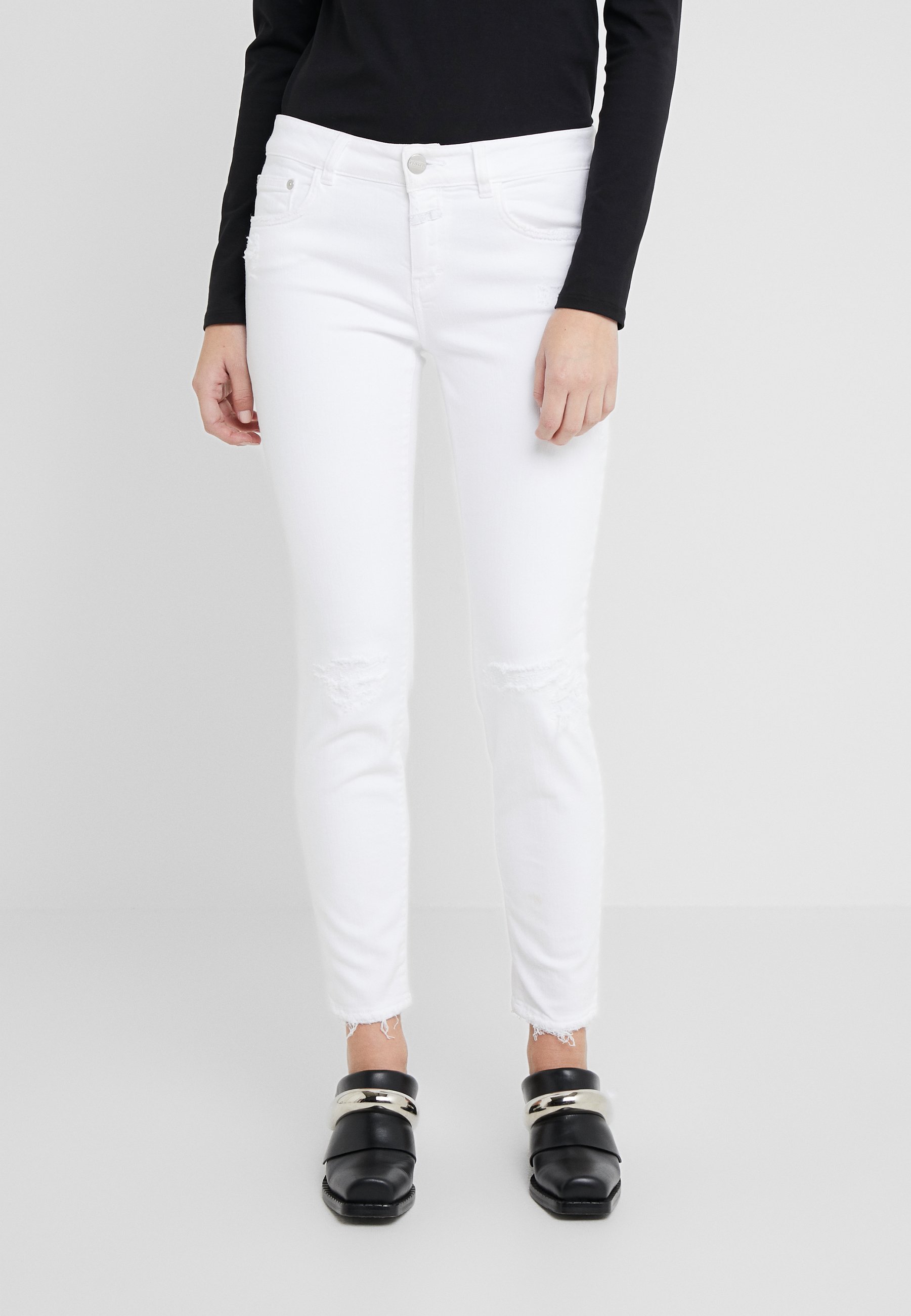 CLOSED BAKER MID WAIST CROPPED LENGTH Slim fit jeans CLOSED PEDAL QUEEN MID WAIST CROPPED LENGTH Slim fit jeans