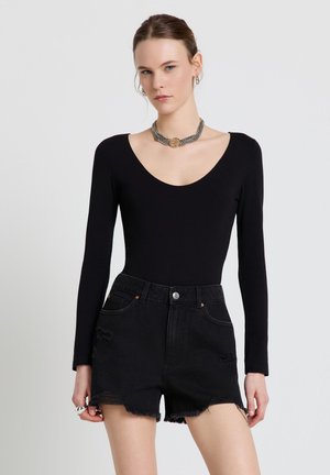 Calliope, TINTA UNITA - Maglietta a manica lunga - ultrablack