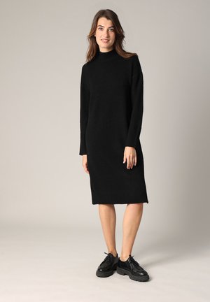 DEELUXE, VALOU - Gebreide jurk - Black
