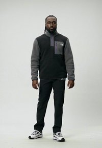 The North Face M YUMIORI 1/4 ZIP - Fleecegenser - black/anthracite grey