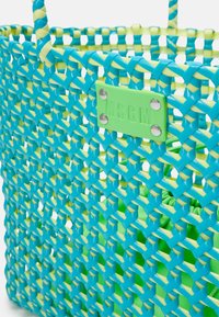 MSGM Shopping bag - turquoise