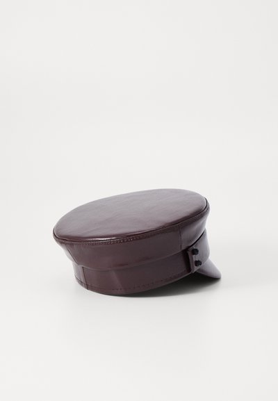 RUSLAN BAGINSKIY BAKER BOY CAP - Platmale - brown