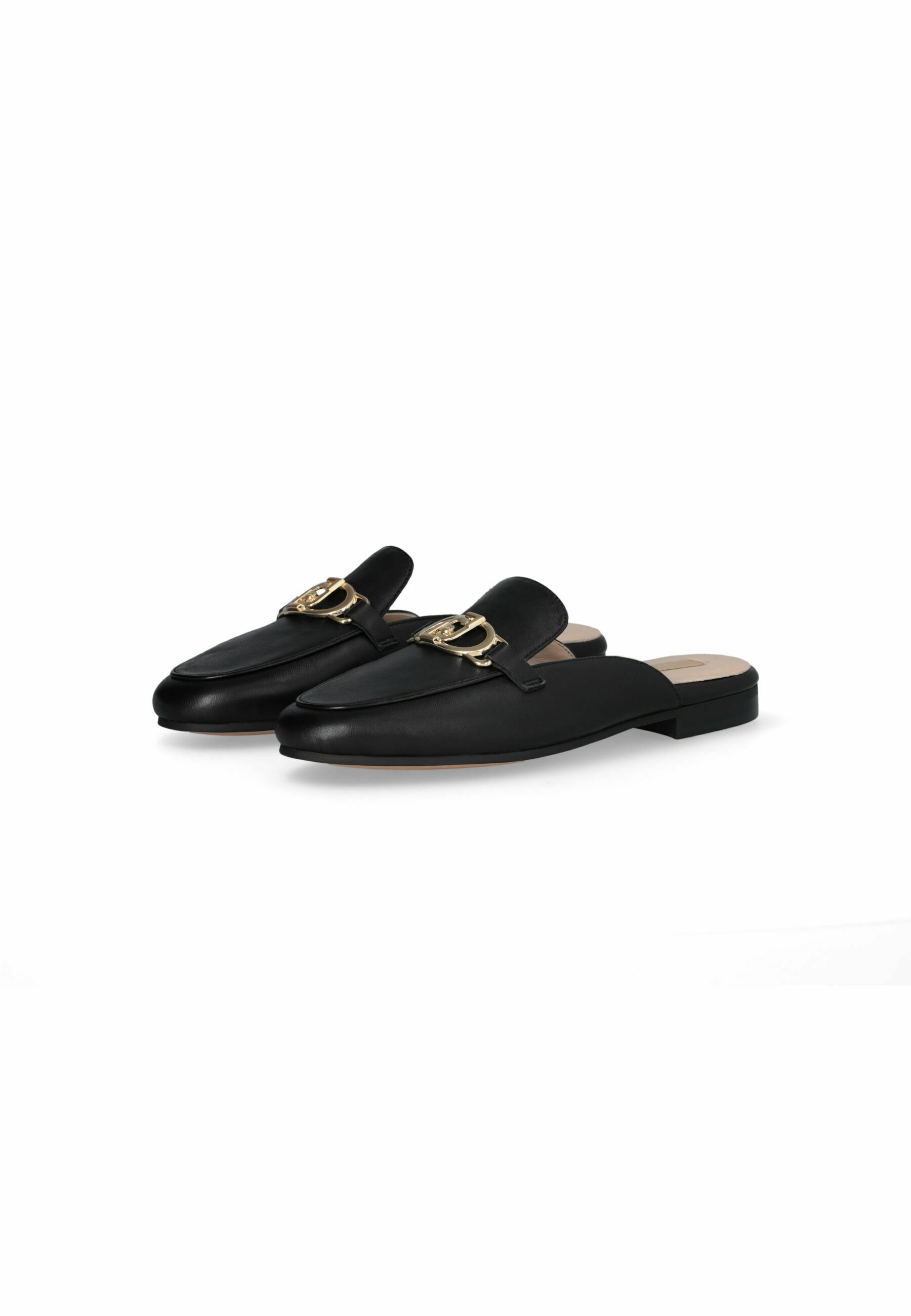 サンダル・ミュール SCAROSSO FW23 Serena Black (SERENAMULEBLACALF) Serena Black Mules for Women | Scarosso®