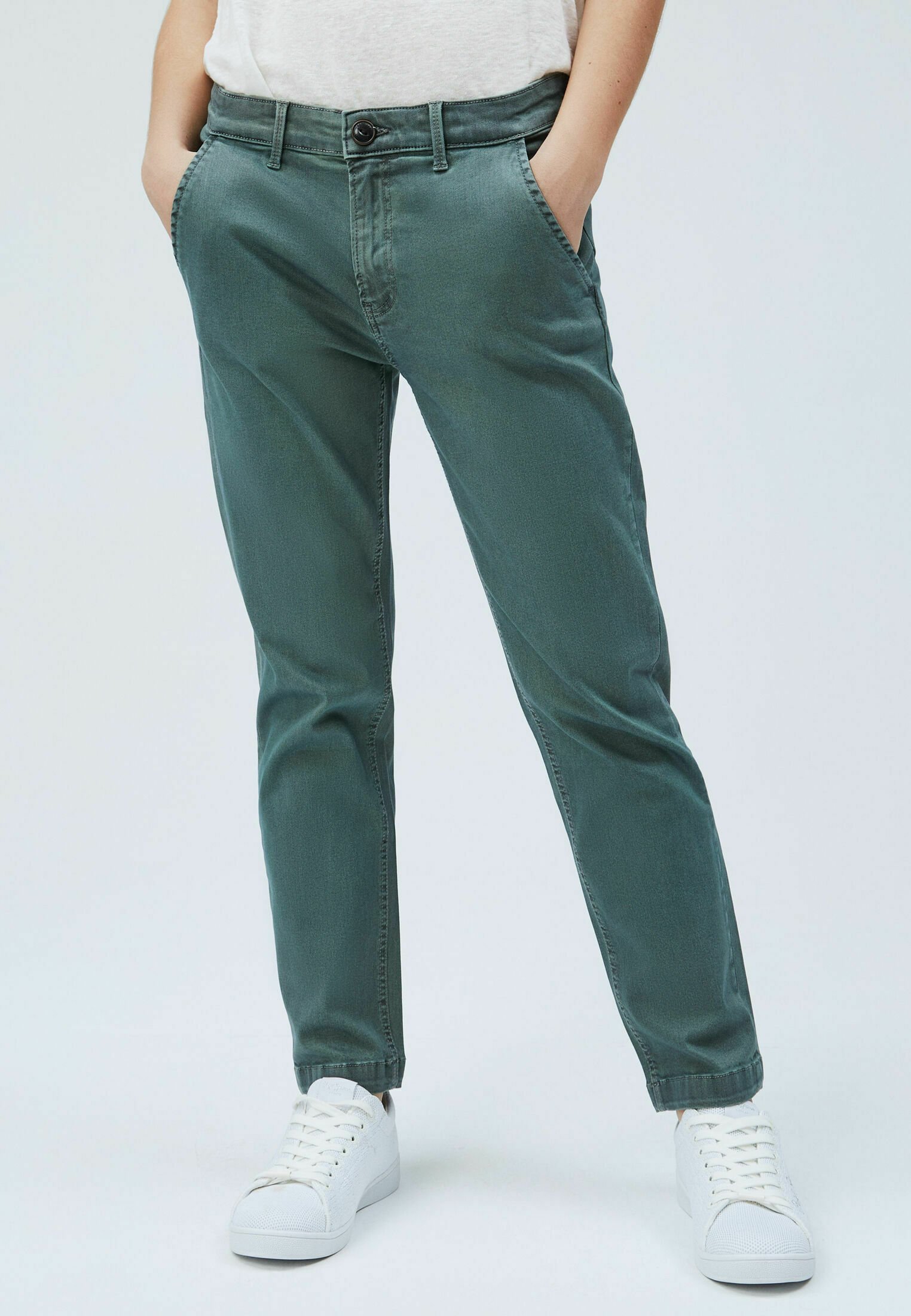 Pepe Jeans MAURA - Pantalones chinos - waldgrün/verde - Zalando.es