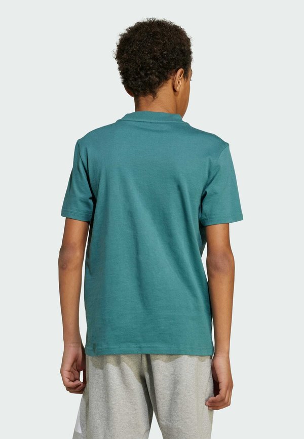 SLOGAN  - Print T-shirt - preloved teal4