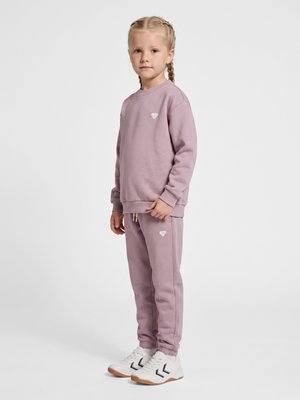 Hummel, UNISEX - Pantalon de survêtement - sea fog