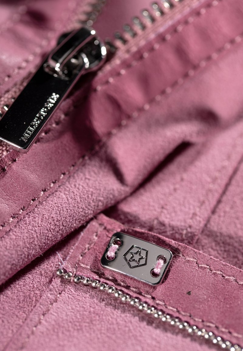 Damen Leichte Jacken | Milestone Lederjacke altrosa/pink - XS00178 Damen Leichte Jacken | Milestone Lederjacke altrosa/pink - XS00178
