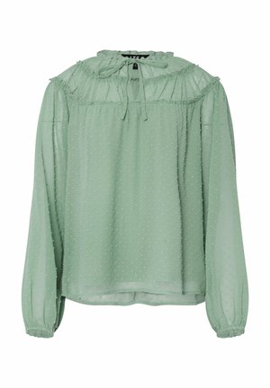 Long Tall Sally SHEER NECK  - Blouse - light green