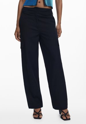 Desigual SAGUN - Cargo hlače - black