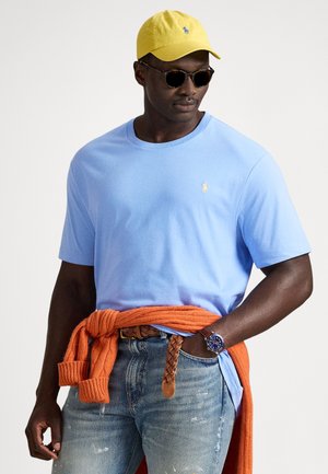 JERSEY CREWNECK T-SHIRT - Basic póló - bristol blue