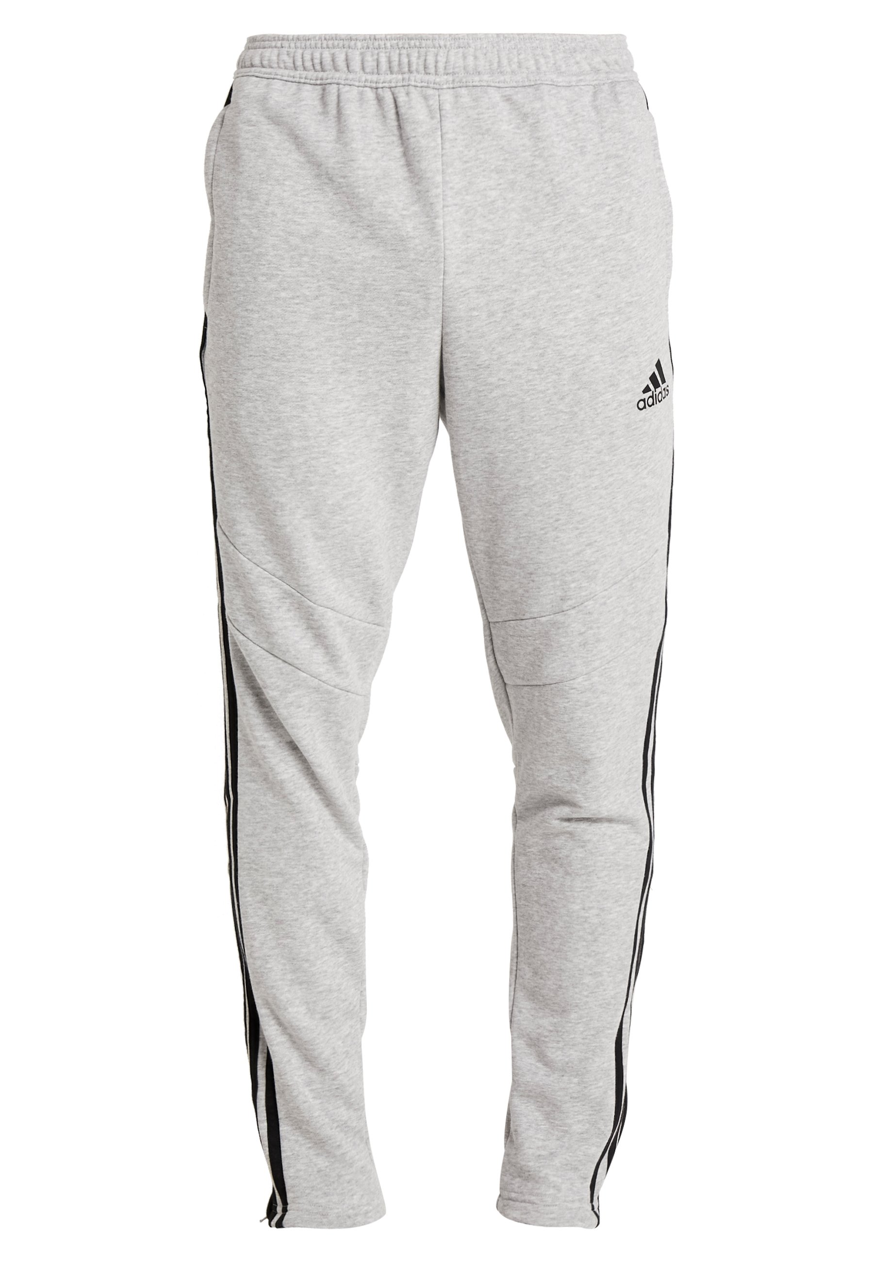 adidas Performance TIRO19 FT PNT - Tracksuit bottoms - medium grey  heather/black/grey - Zalando.co.uk