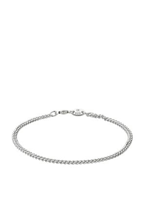 IX CURB MEDI SILVER - Armbånd - silver coloured
