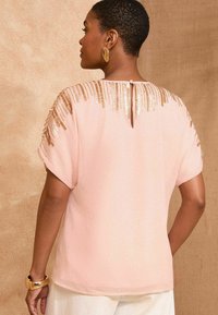 Love & Roses REGULAR FIT - EMBELLISHED SHORT SLEEVE - Camicetta - pink