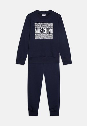 MOSCHINO TRACKSUIT UNISEX - Chándal - blu navy
