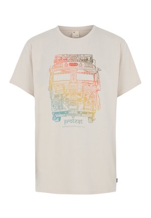 PRTBANNER JR - T-shirt con stampa - kitoffwhite