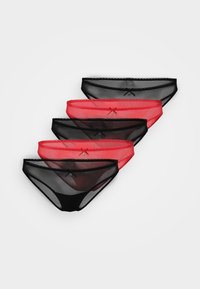 5 PACK - Briefs - black/red