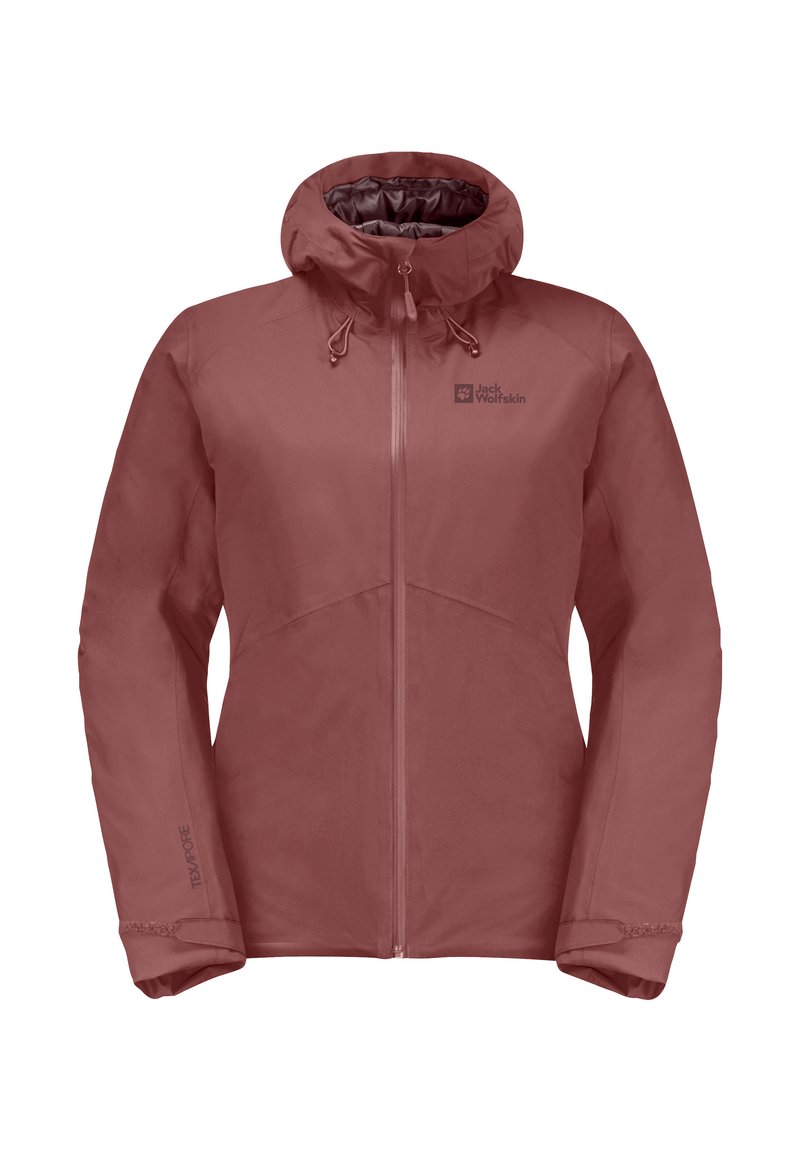 Jack Wolfskin Winterjas rood