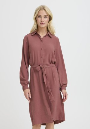 GERDA LIGHT - Tričkové šaty - roan rouge