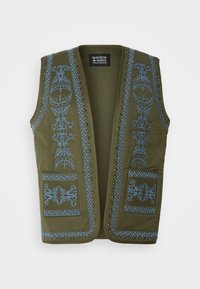 Roze SCOTCH & SODA Gilet ALL OVER PRINTED REVERSIBLE PADDED GILET