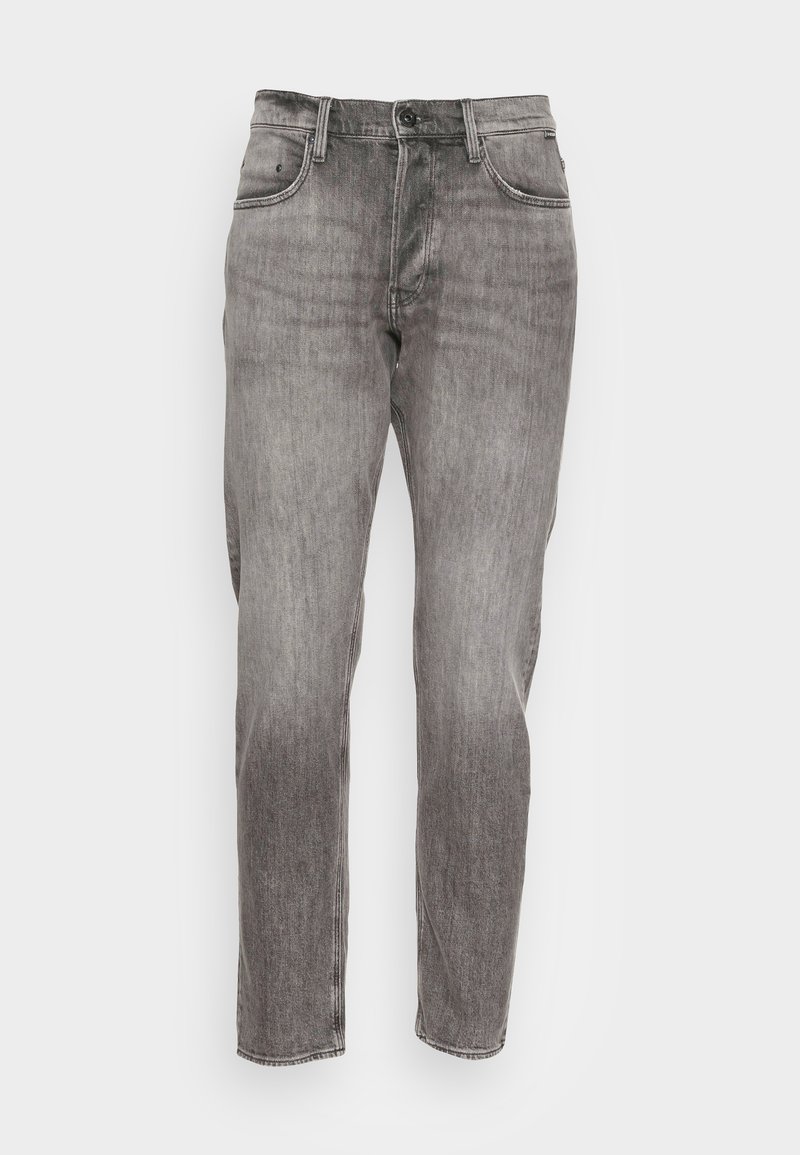 Herren Skinny Fit | G-Star TRIPLE A STRAIGHT Jeans Straight Leg burten black stretch denim faded carbon/grey denim - YO43095 Herren Skinny Fit | G-Star TRIPLE A STRAIGHT Jeans Straight Leg burten black stretch denim faded carbon/grey denim - YO43095