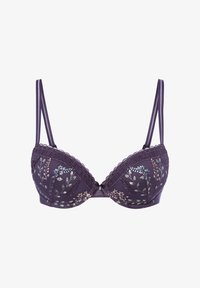 Unselected, aubergine